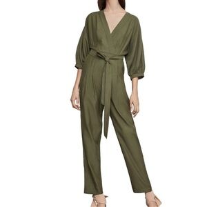 BCBGMAXAZRIA Olive Green Women's Jumpsuit